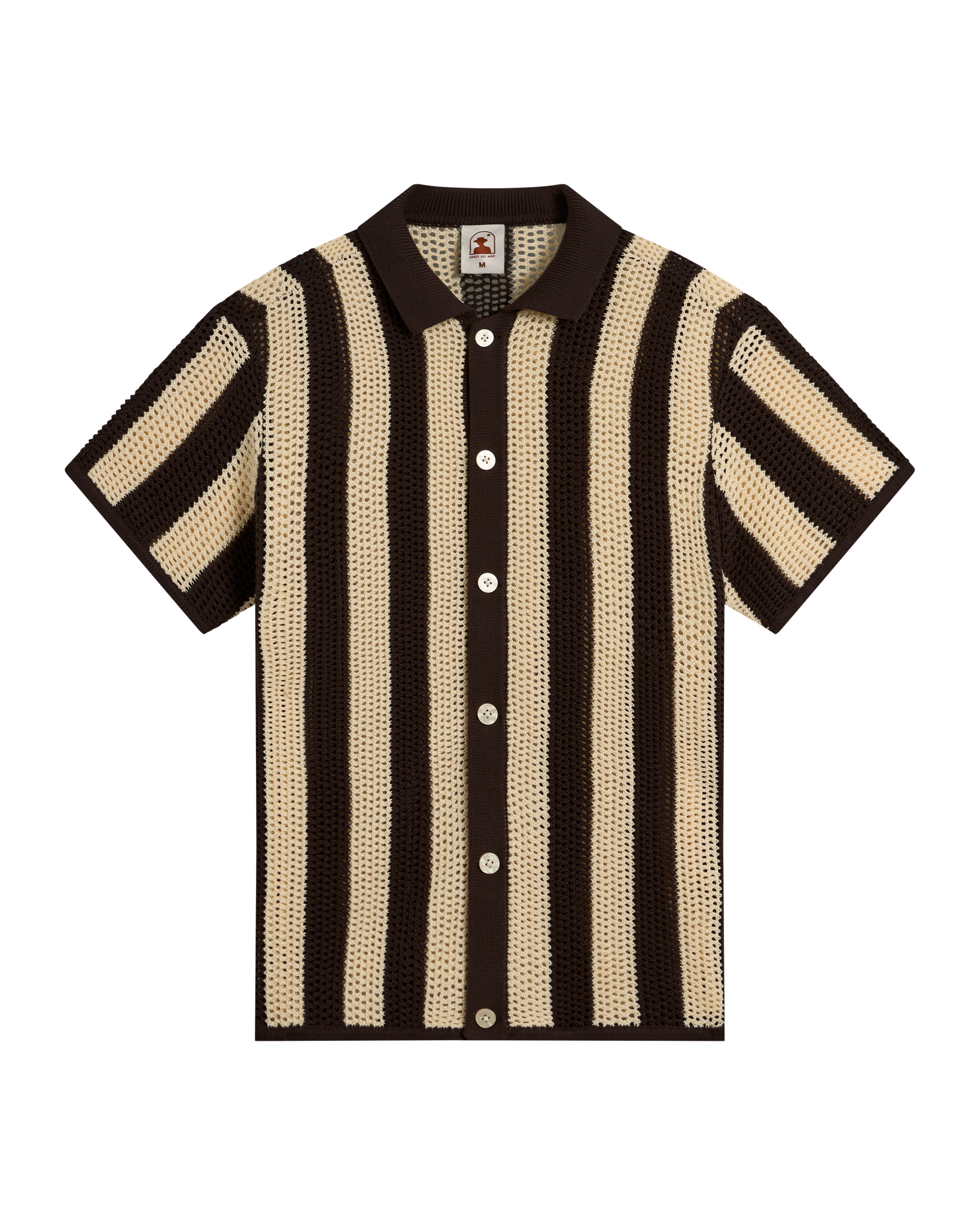 The Dominica Crochet Shirt - Tierra – Dandy Del Mar