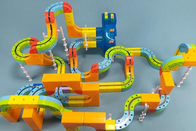 新作｜レールキューブクリアメカエレベーターセットの口コミレビュー