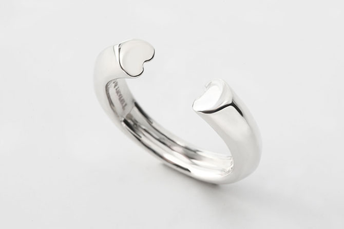 送料無料】 TIFFANY & Co. テンダネス ハート リング