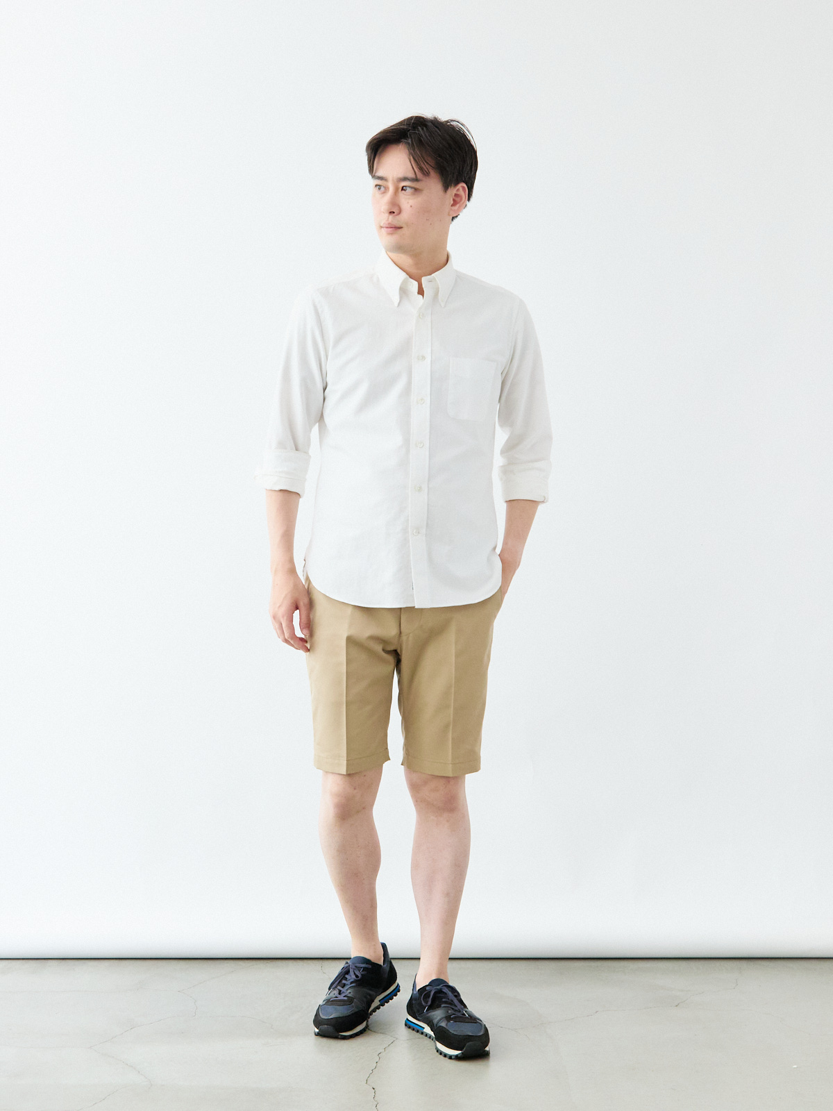 スラックスラット DRESS LIKE ハーフパンツ/ベージュ | Factelier