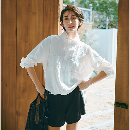 Emma Taylor]UVカット2wayギャザーブルゾン | KOBUNSHA SELECT SHOP