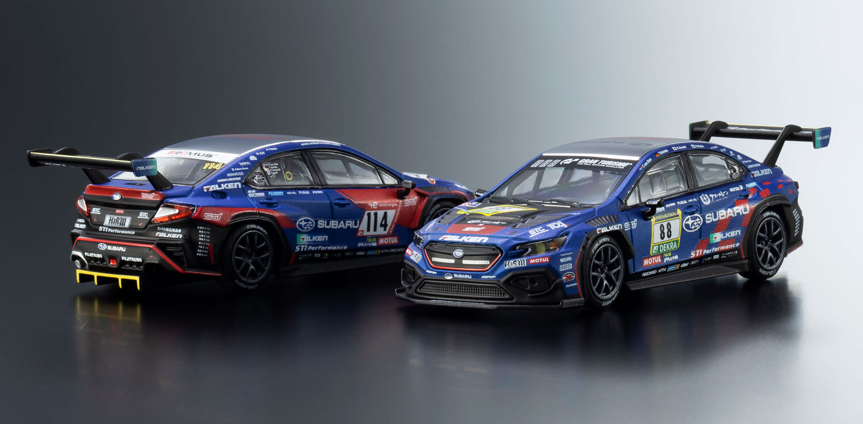 KYOSHO MINI CAR & BOOK No.23/24 SUBARU WRX NBR CHALLENGE 2023/2024