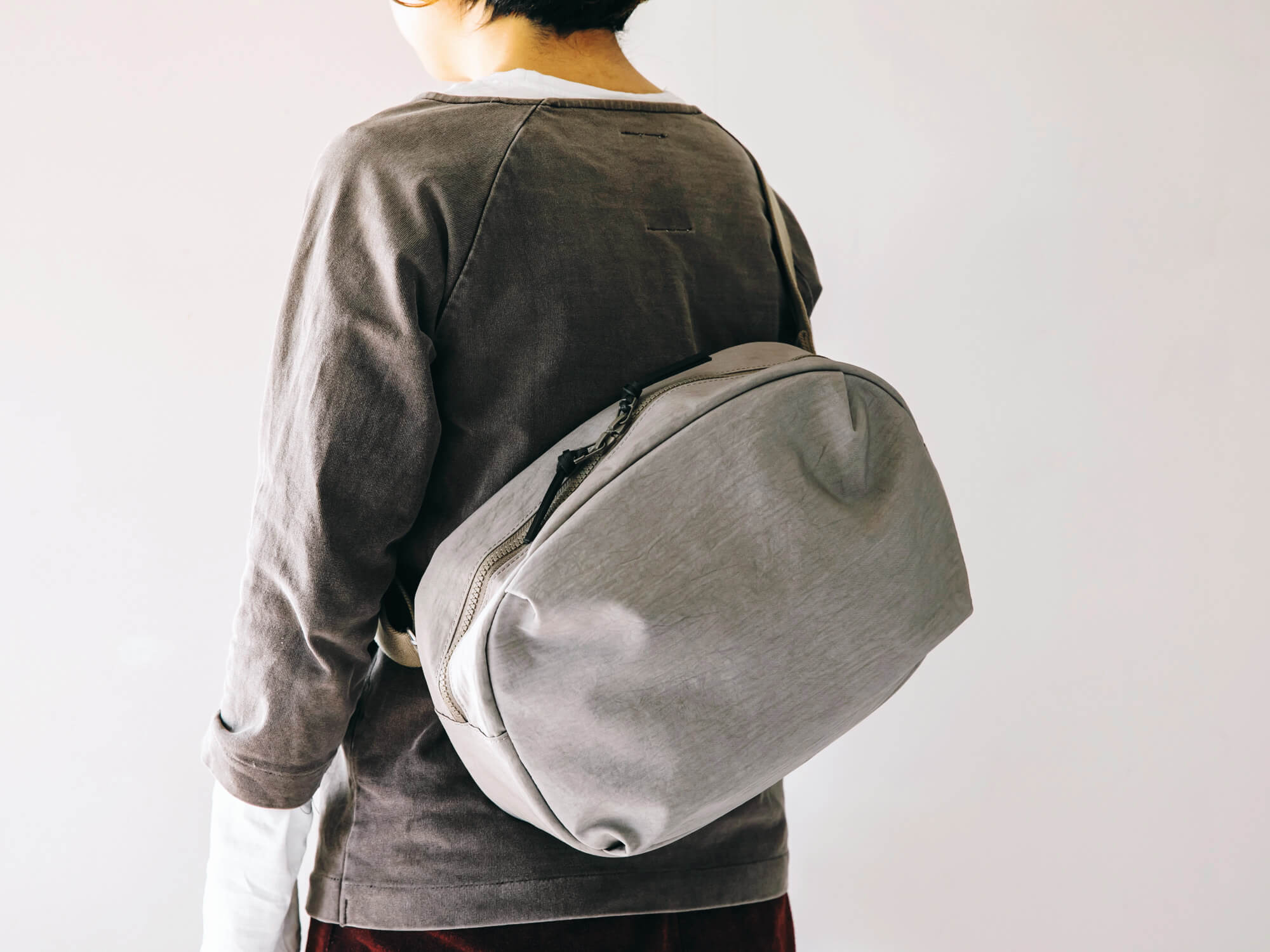 FUKUI SIWAナイロンボディバッグ／3色・S・M・L／NIZYU KANO | 日用品