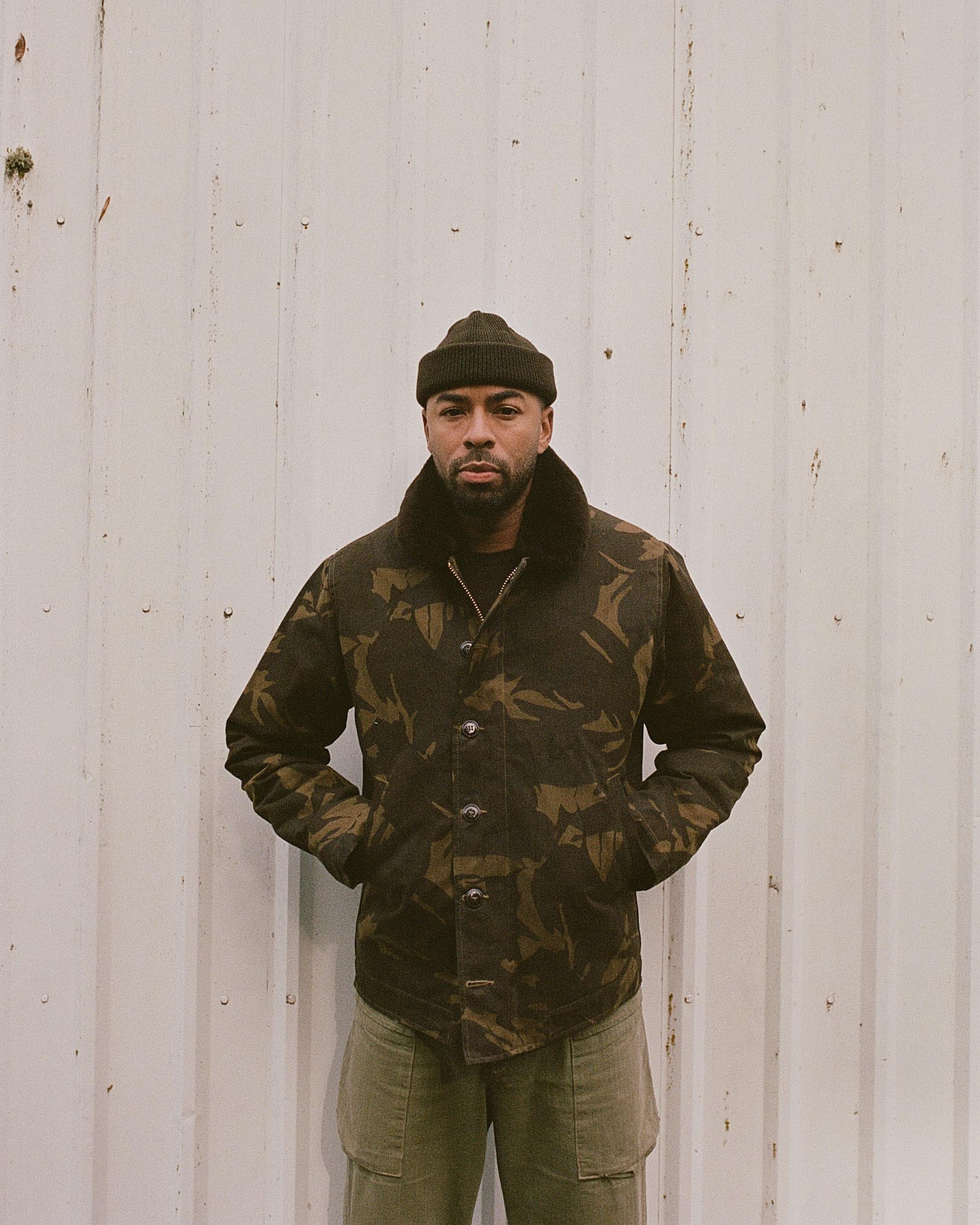 N-1 Deck Jacket - Darkwood Camouflage – Dehen 1920