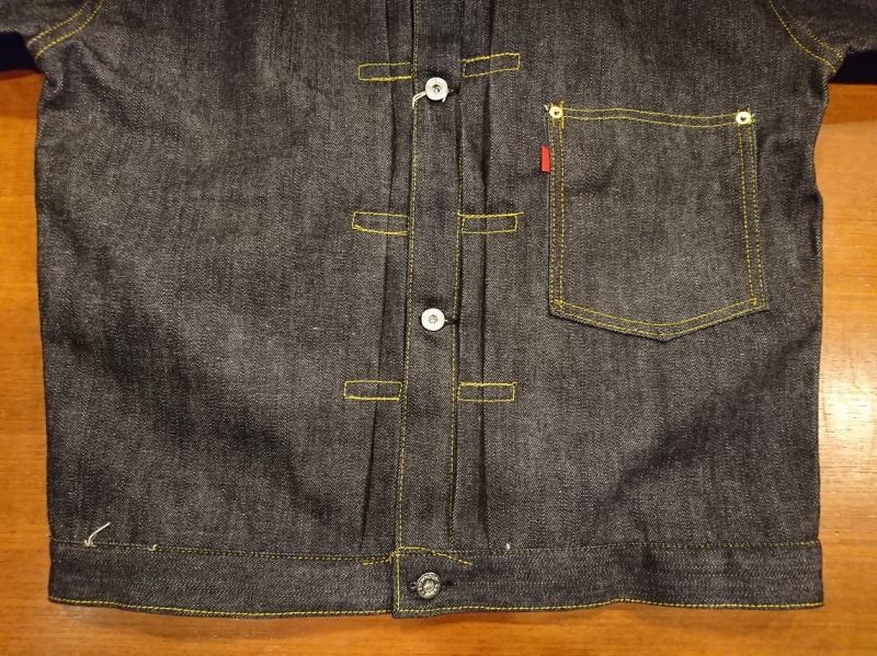 ワンピースオブロック×ダッパーズ デニムジャケット S406XXX M