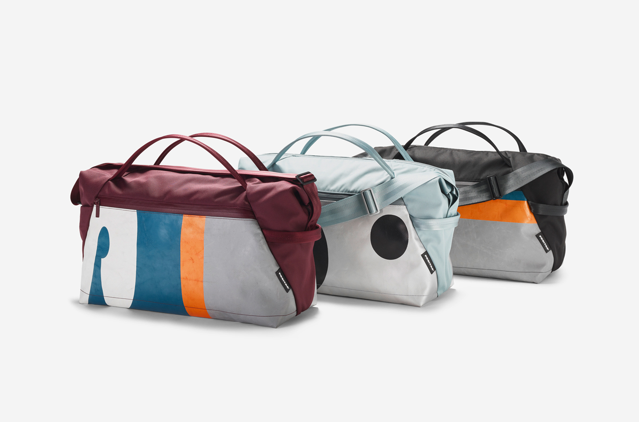 FREITAG Turns Old Truck Tarps into the F660 JIMMY Sports Bag