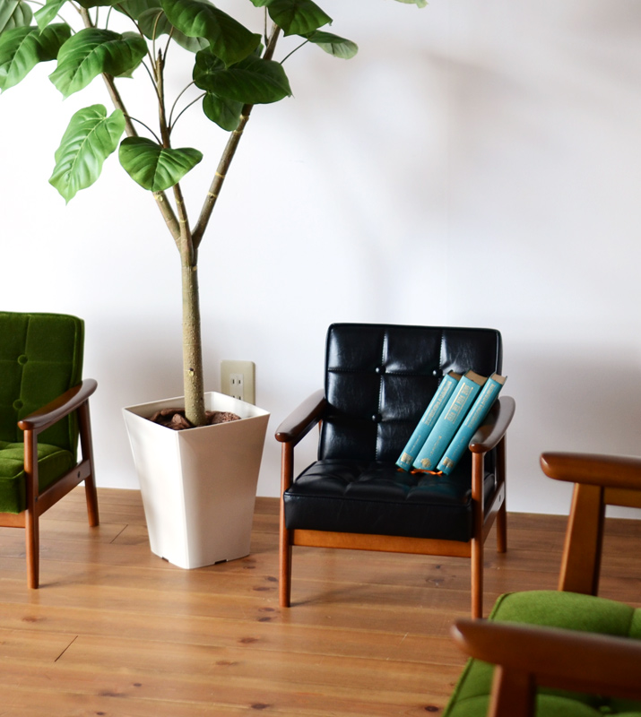 カリモク60 Kチェアミニ モケットグリーン［W36120QW］ - カリモク60