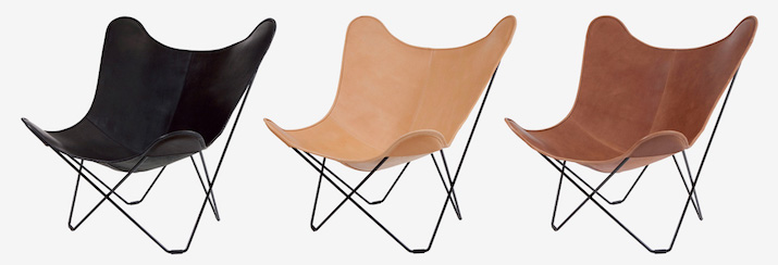 CUERO（クエロ） バタフライチェア BKFチェア | インテリアショップvanilla