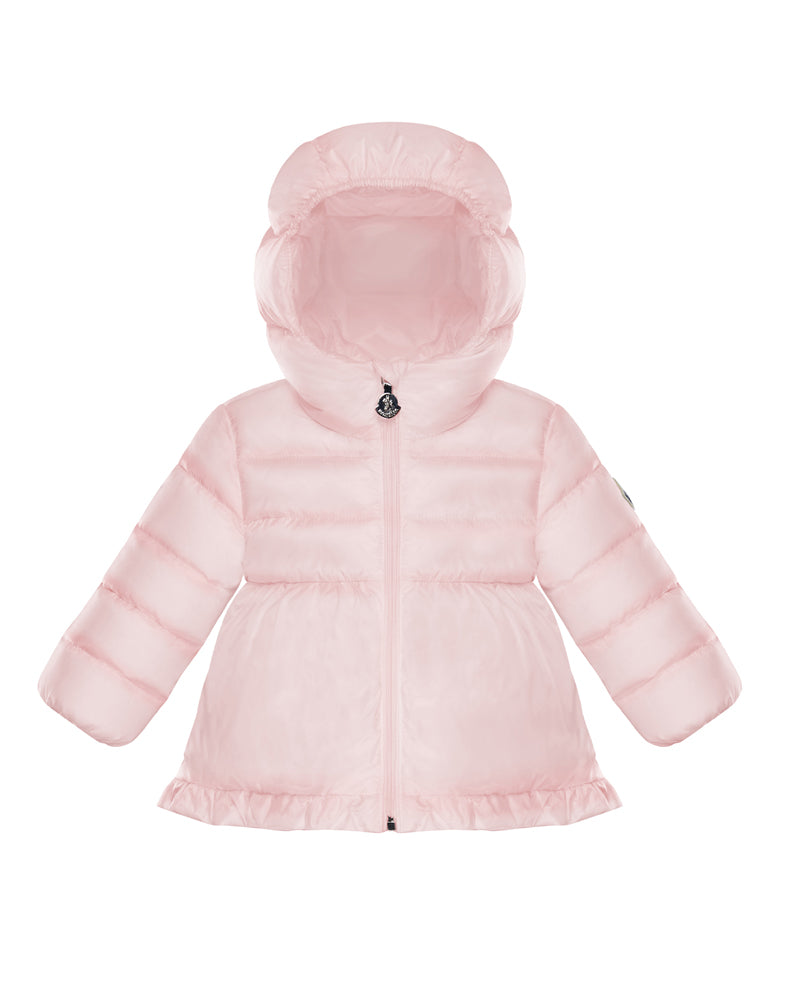 Moncler Kids Enfant Baby Girls Pink Odile Down Jacket