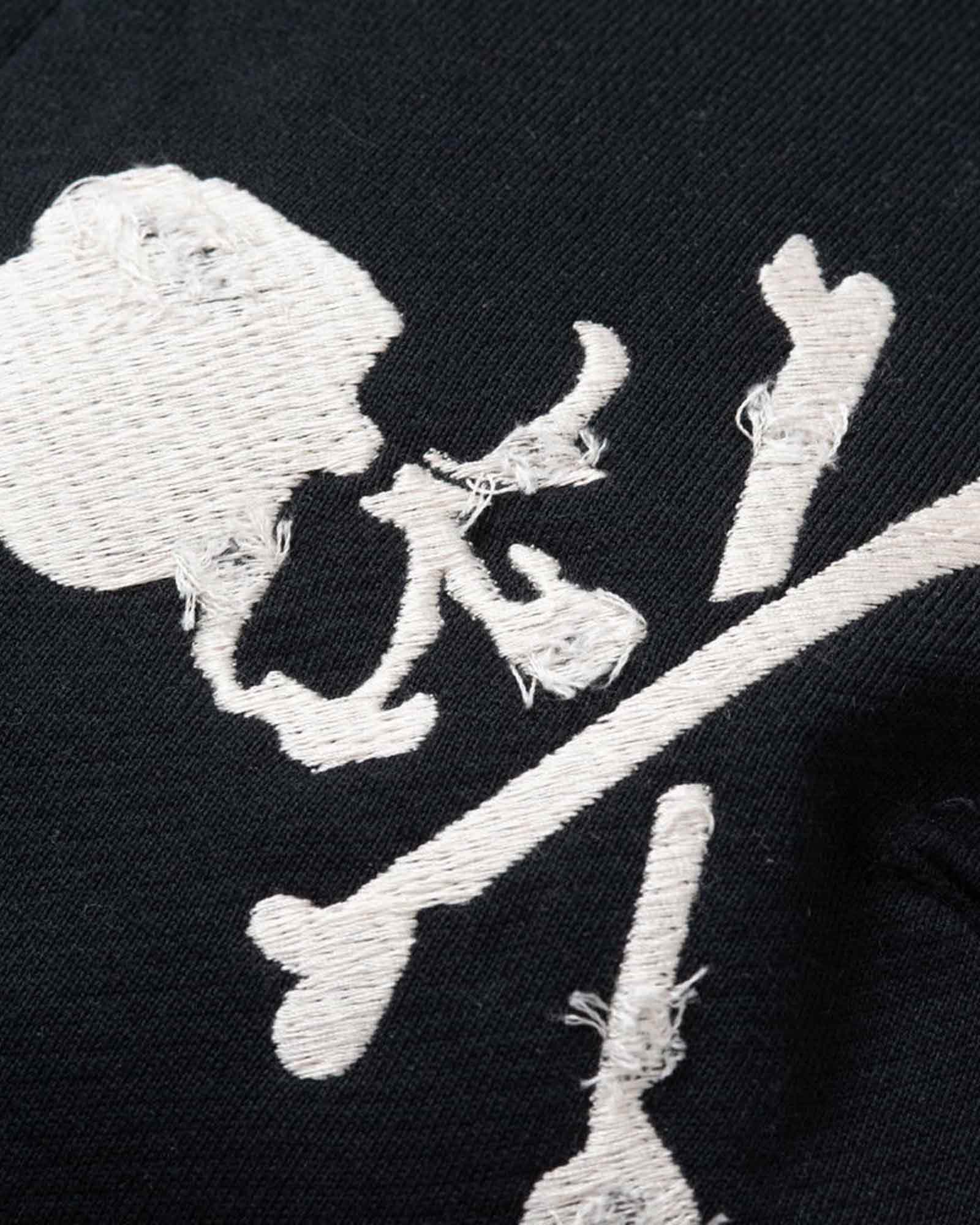 mastermind(マスターマインド) AW25「 DISTRESSED HOODIE / BLACK