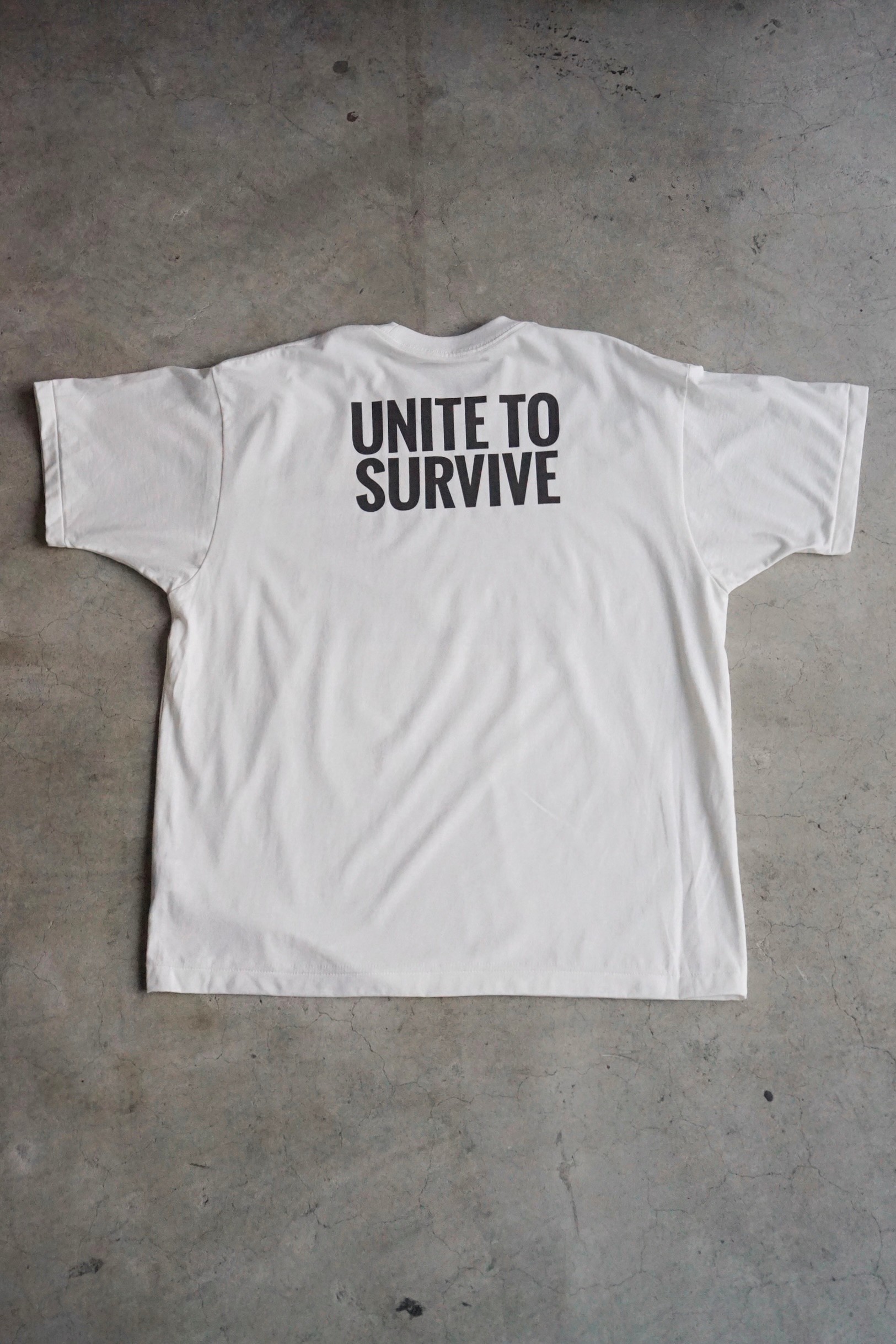 XS/M RESTOCK】ACTIVISM H/S TEE- UNITE TO SURVIVE / DEPT Online Store