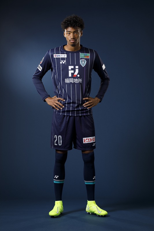 アビスパ福岡】#20 三國 ケネディエブス選手着用済みサイン入り