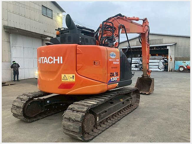 HITACHI ZX135US-6 (Excavators) at Okayama, Japan | Buy used