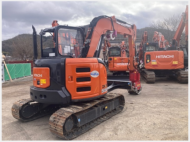 日立建機 ZX55UR-5B | 岡山県の林業機械 | BIGLEMON（ビッグレモン