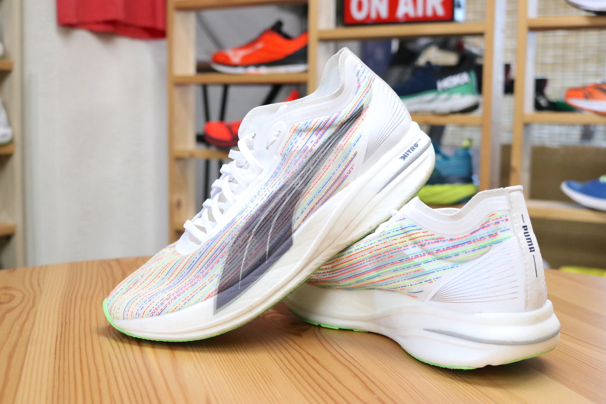 サブ3.5ランナーへおすすめの厚底シューズ。プーマ「ディヴィエイト