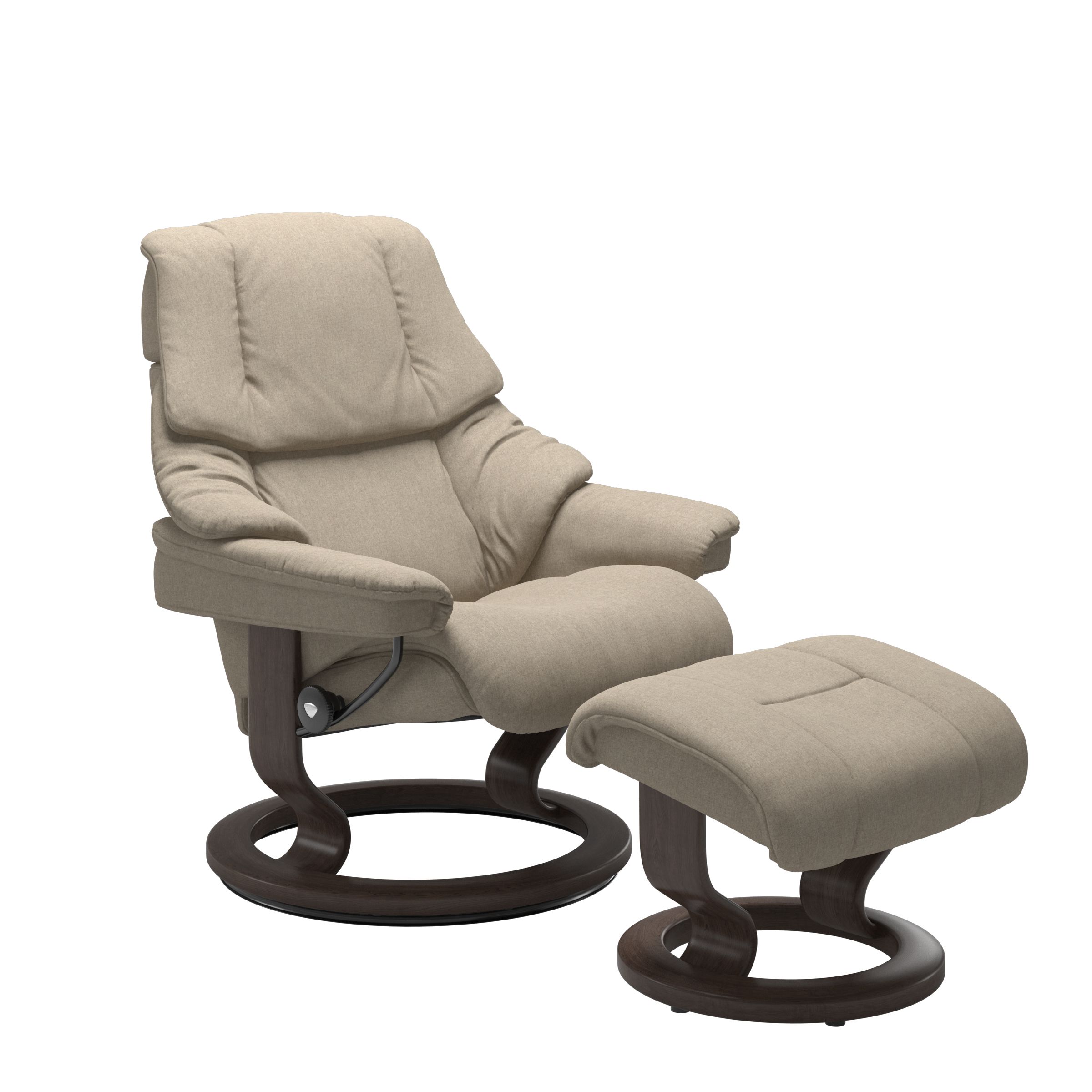 Stressless® Reno (M) クラシック オットマン付 | Recliners