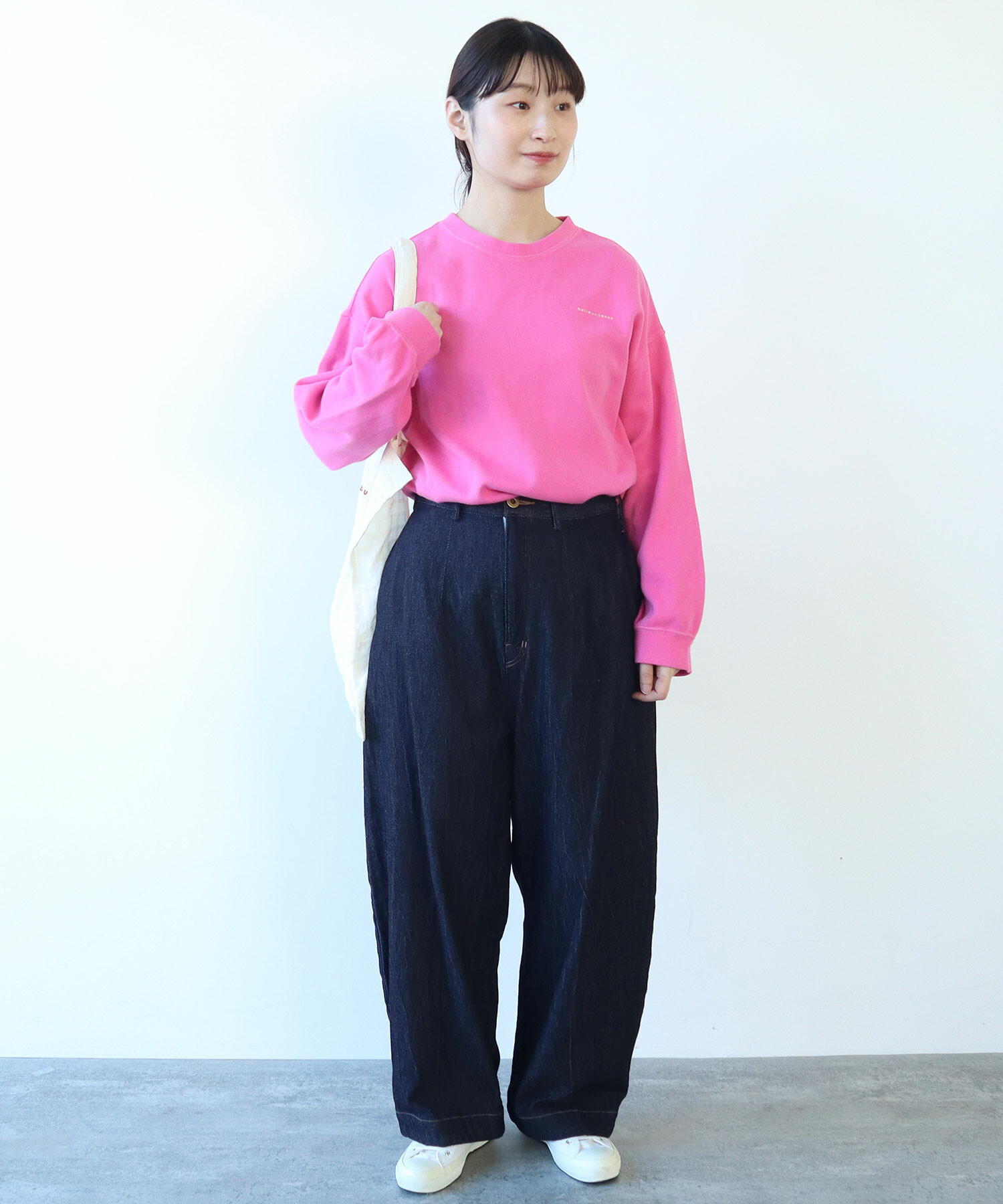 AMBIDEX Store 〇 7.7oz デニム ポワンパンツ(F アオ): bulle de savon