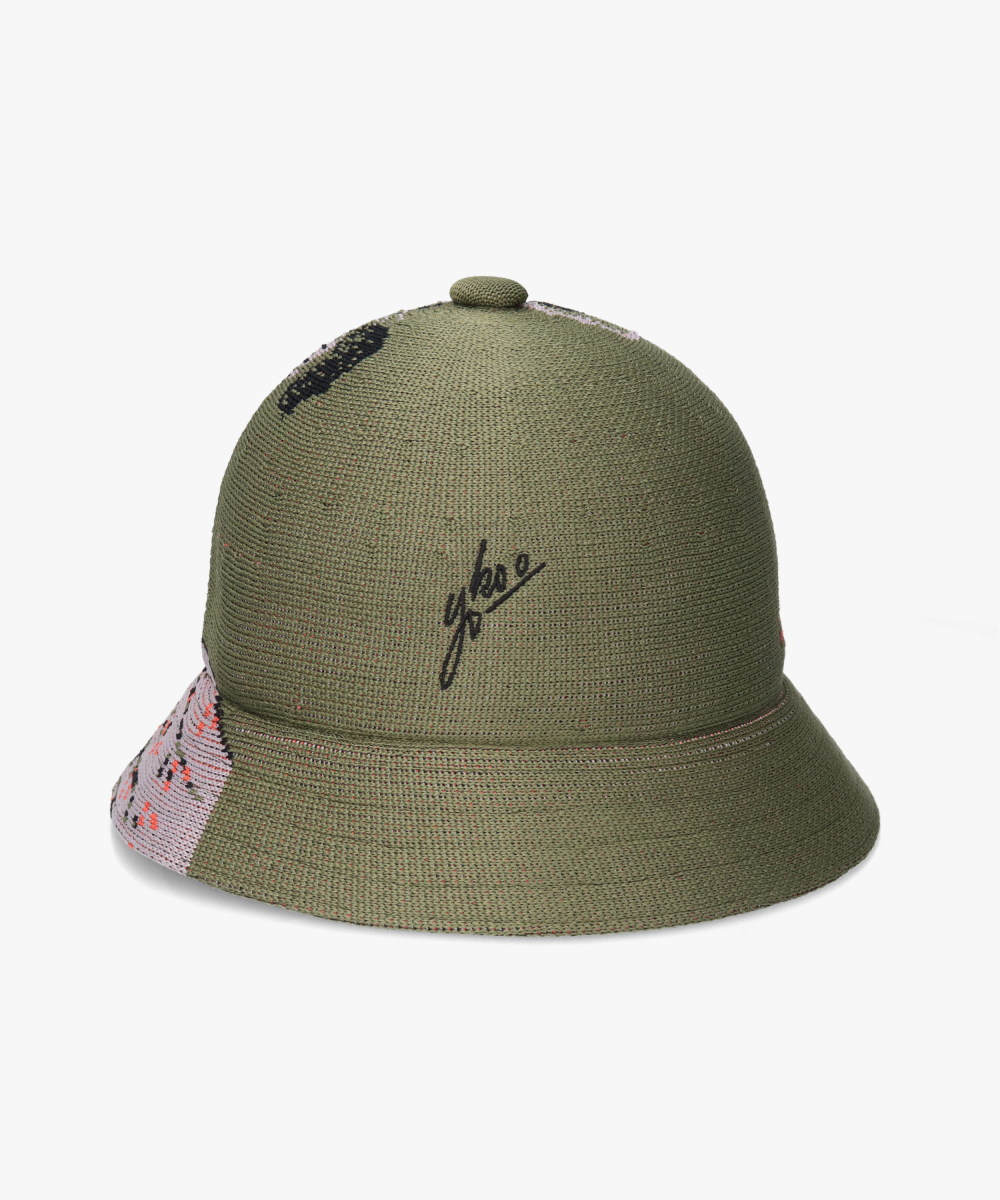 KANGOL×TADANORI YOKOO TROPIC CASUAL | S(06) OLIVE (51) | KANGOL