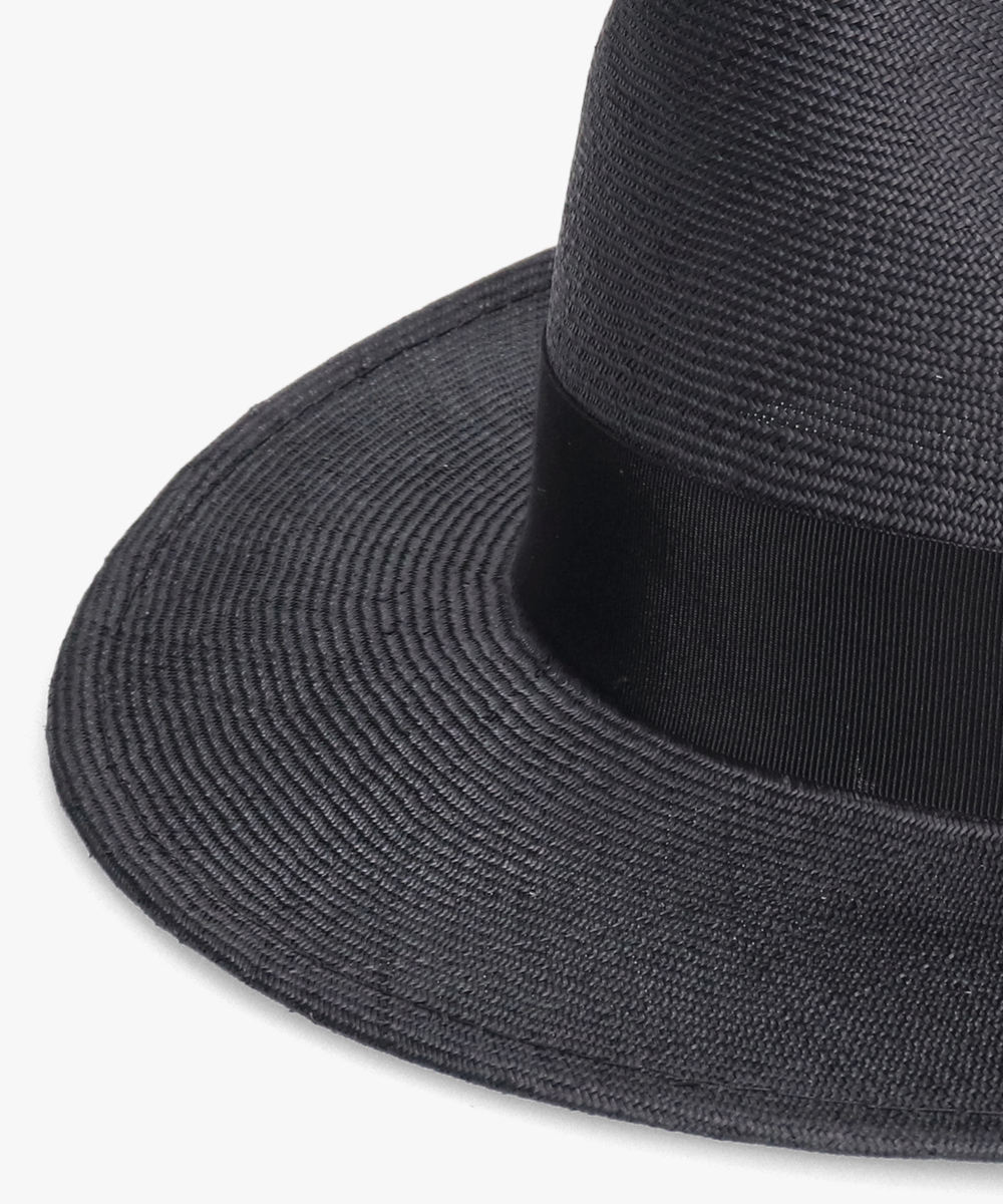 arth Buntal Fedora | 58cm(58) BLACK (01) | arth / アース | HAT