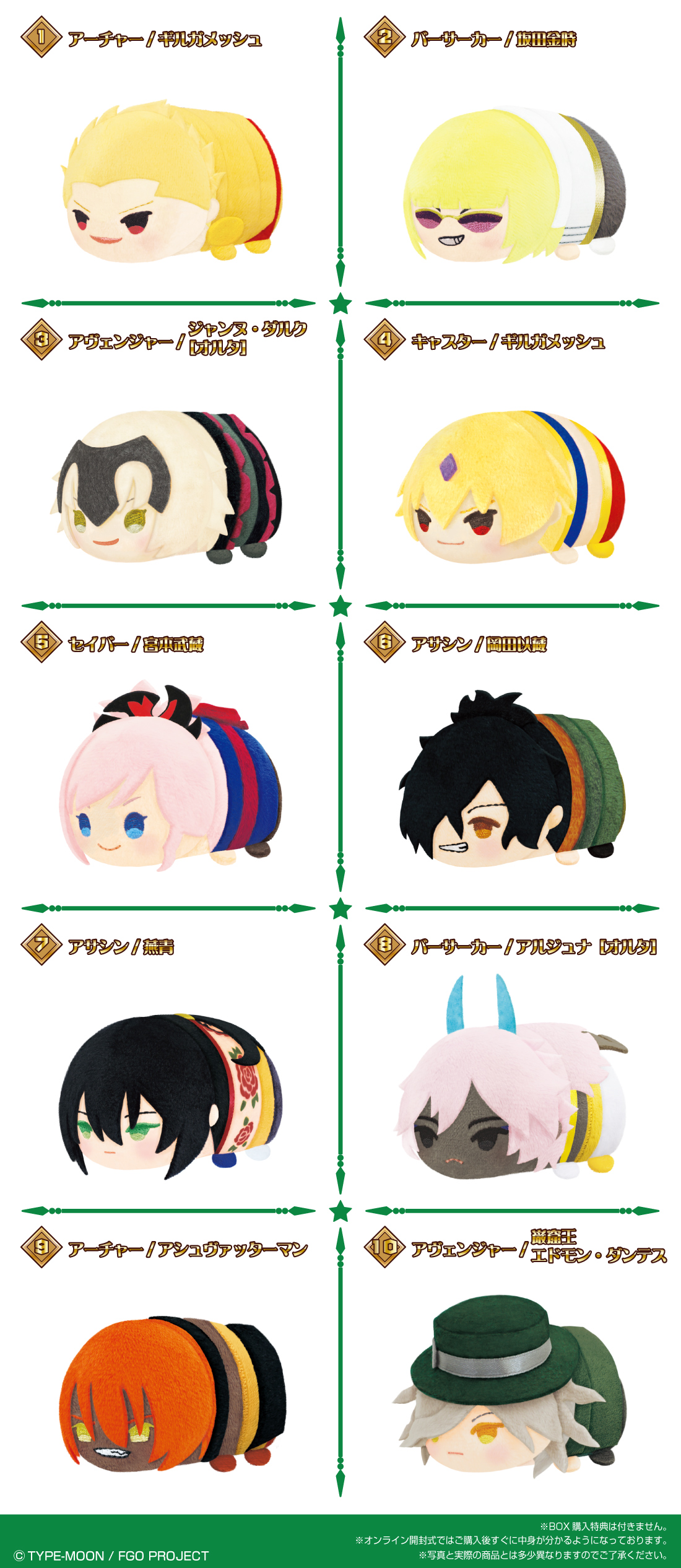 もちもちマスコット Fate/Grand Order 復刻版2 単品販売 | もちもち