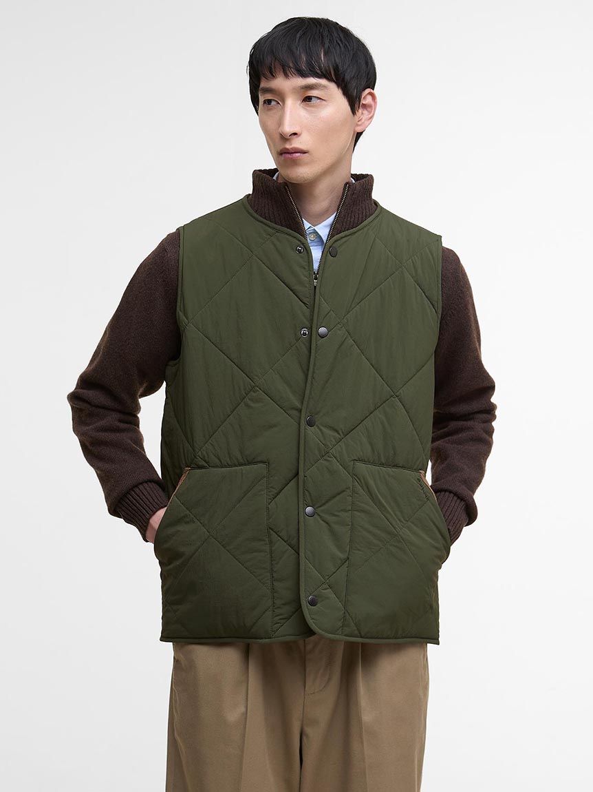 LIDDESDALE / リデスデイル】モダン キルティング ベスト｜ジャケット