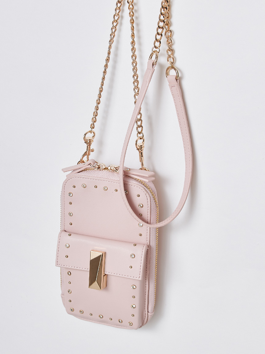 リュタン】ビジュースタッズマルチショルダー(ポシェット)｜BAGS