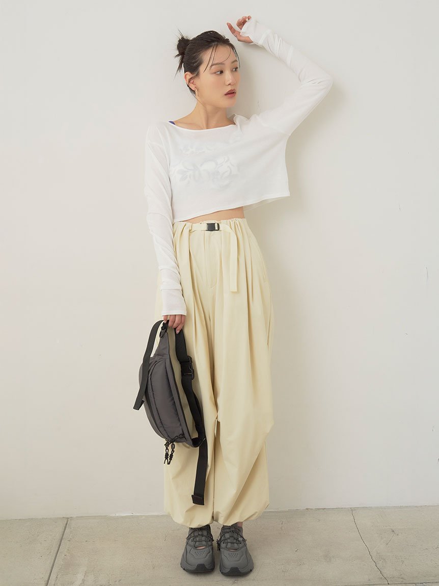 パラシュートパンツ(ロングパンツ)｜パンツ｜emmi（エミ）の通販サイト