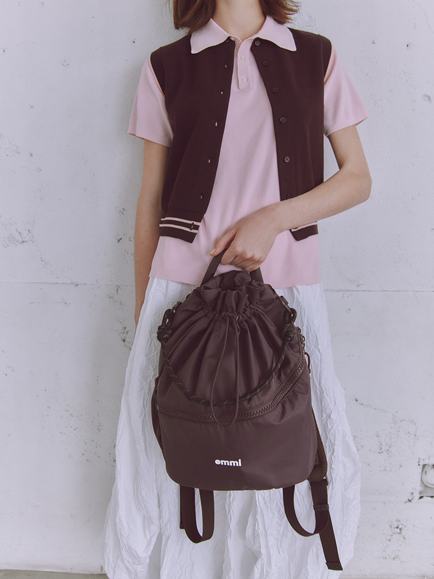 撥水 emmiロゴマルチバックパック(バックパック)｜バッグ｜emmi（エミ