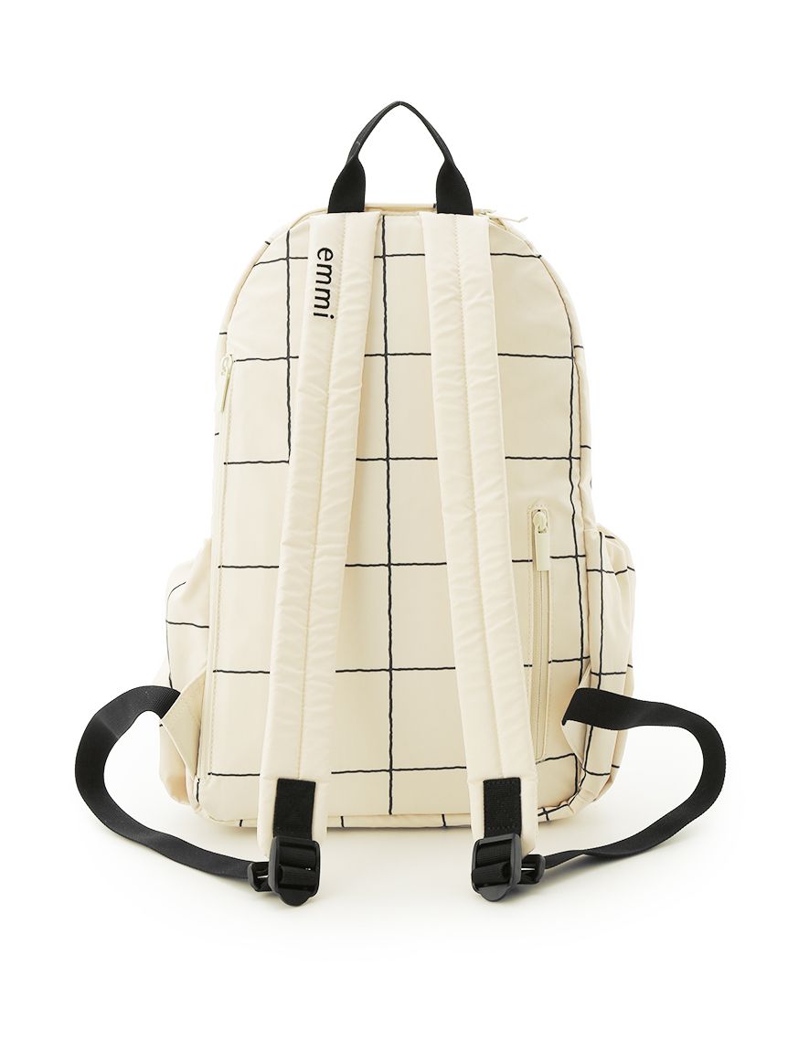WEB限定】eco 撥水チェックギャザーボディーバックパック(バックパック