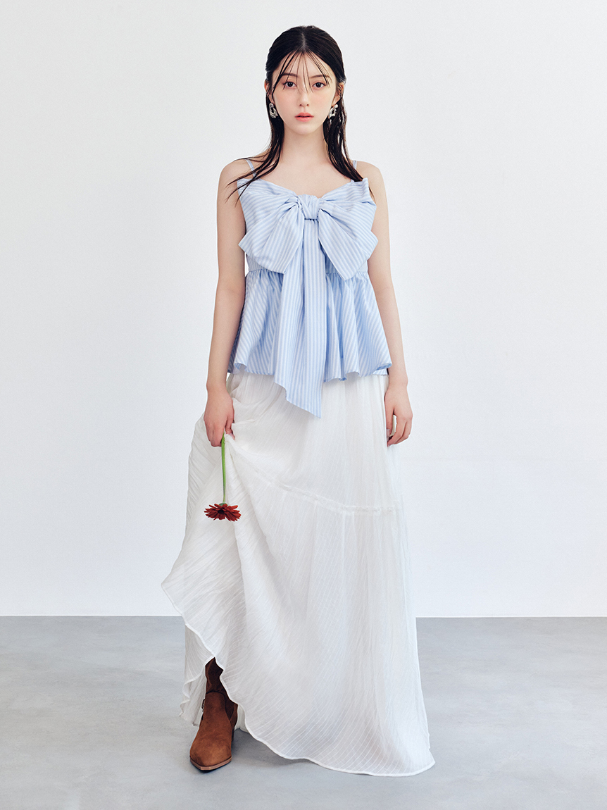 セミシアーティアードスカート(ロングスカート)｜スカート｜FRAY I.D