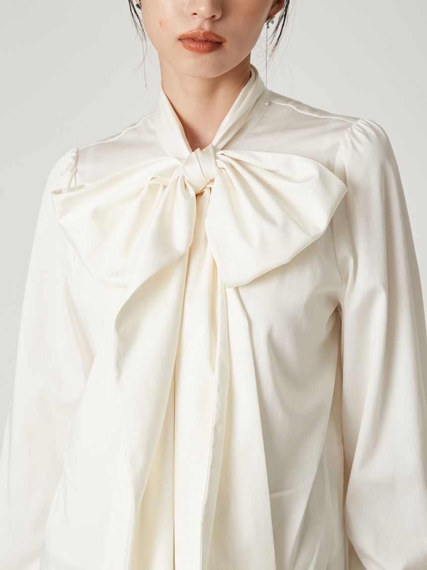 ビッグボウタイブラウス(ブラウス)｜トップス｜FRAY I.D（フレイ