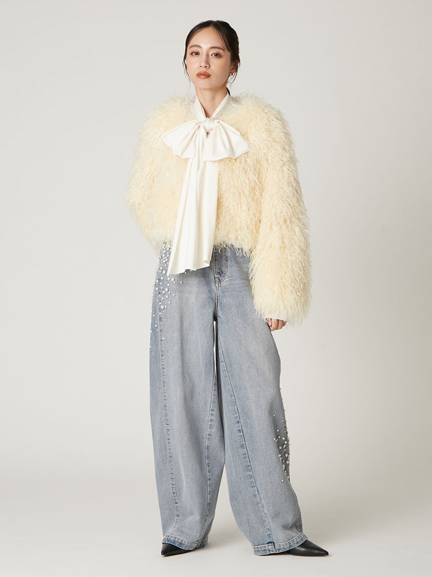 ビッグボウタイブラウス(ブラウス)｜トップス｜FRAY I.D（フレイ