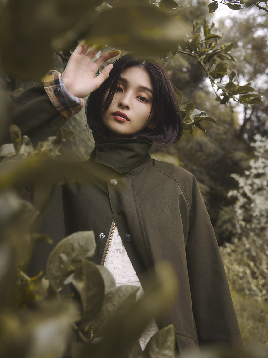 Barbour】ミドルレングスジャケット(ミリタリージャケット)｜アウター