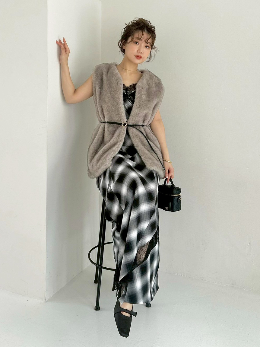 ベルトセットファージレ(ベスト・ジレ)｜アウター｜FRAY I.D（フレイ