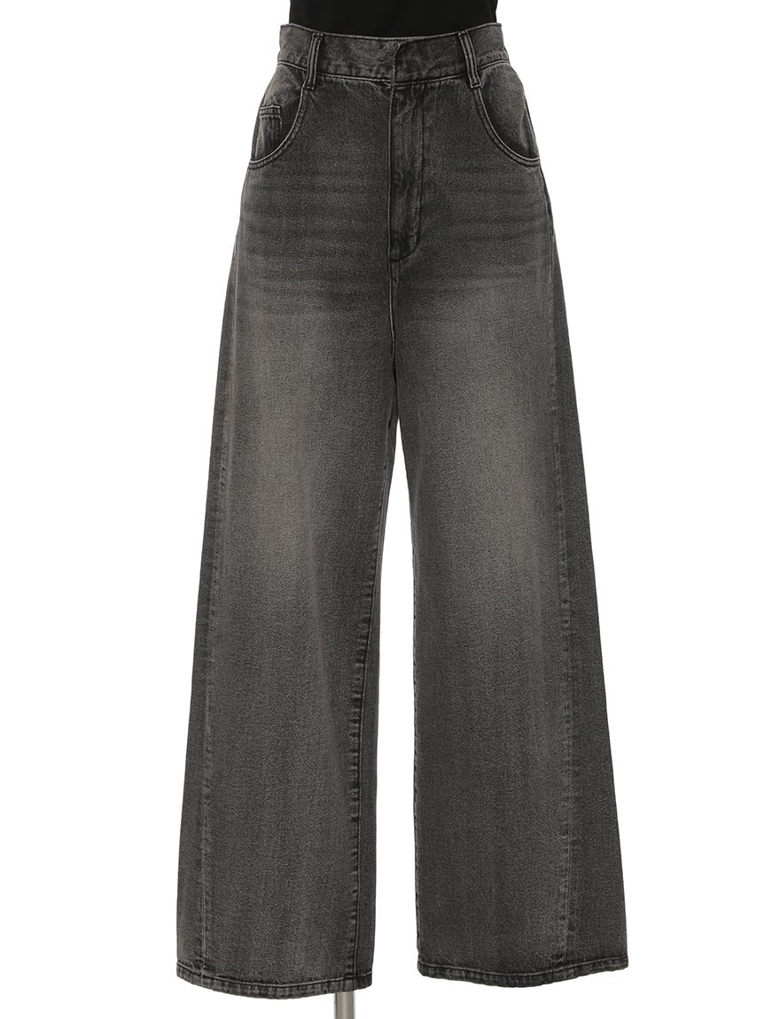 ハイウエストワイドデニムパンツ(ロングパンツ)｜パンツ｜FRAY I.D