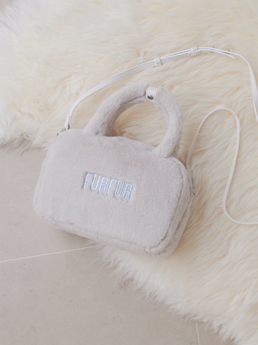 オフィシャルサイト限定カラー】エコファースクエアボストンバッグ