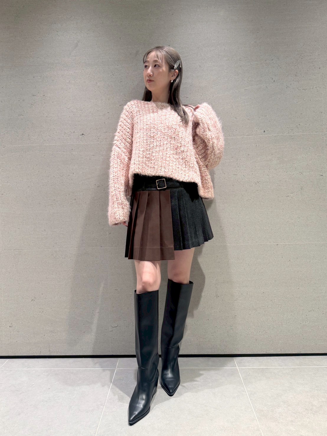 ミックスヤーンチャンキーセーター(ニット)｜トップス｜FURFUR（ファー