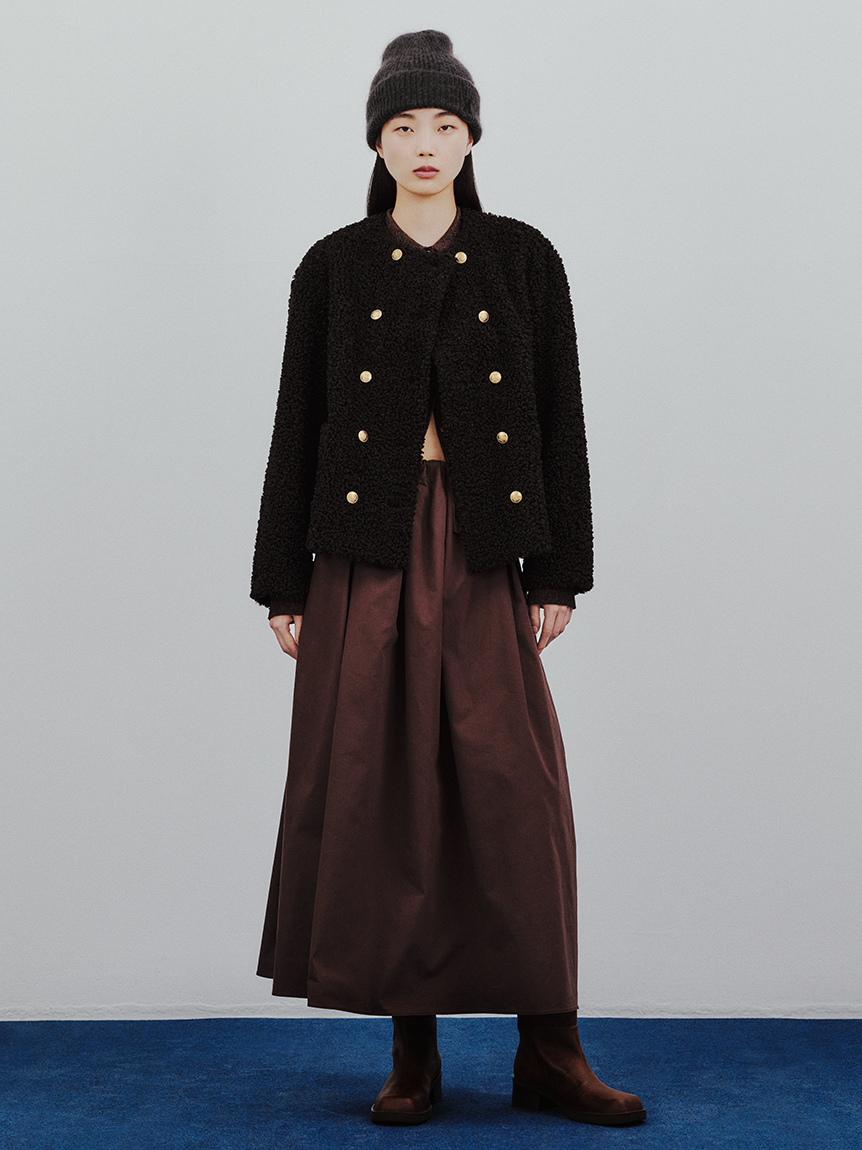 金釦カールファージャケット(ジャケット)｜アウター｜Mila Owen（ミラ