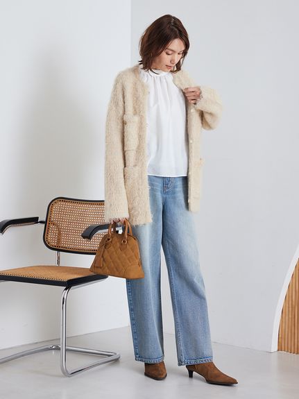 ハイライズルーズフィットバギーデニム(デニムパンツ)｜パンツ｜Mila