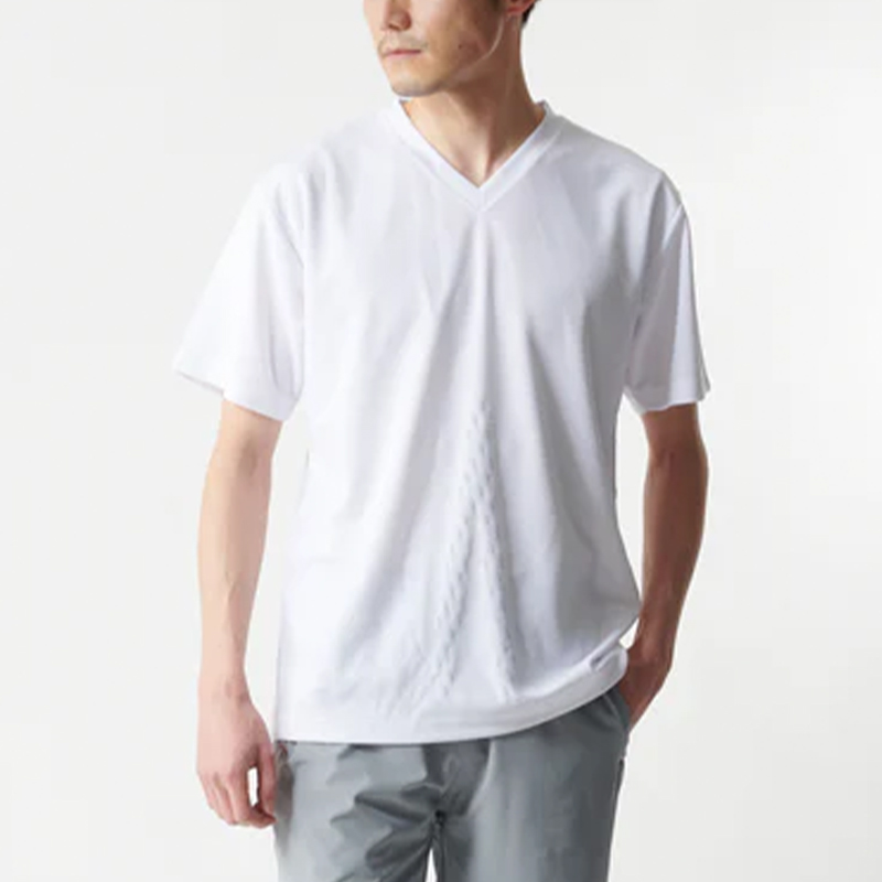 男女兼用＞ リライブシャツ［Vネック］白 Sの通販 | Ciモール | Ciモール