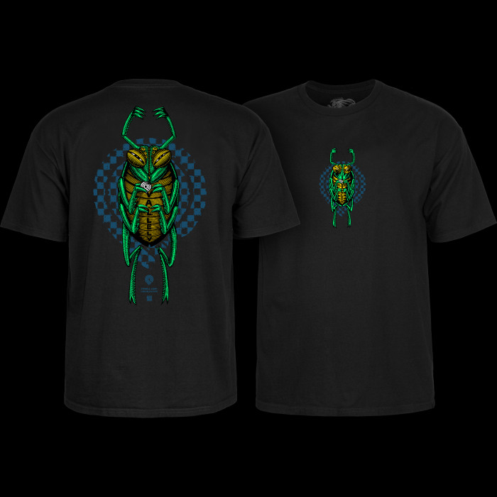 Powell Peralta Mike Vallely Bug T-Shirt Black - Powell-Peralta®
