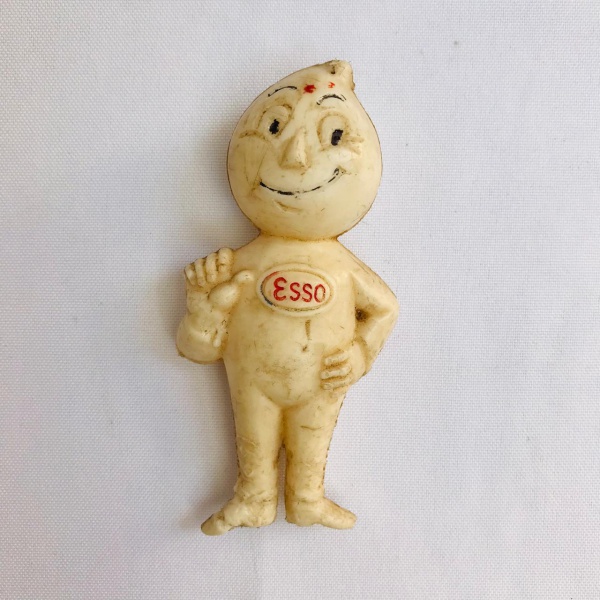 Raro e Antigo Boneco ZÉ GOTINHA Promocional Postos ESSO, Década 50
