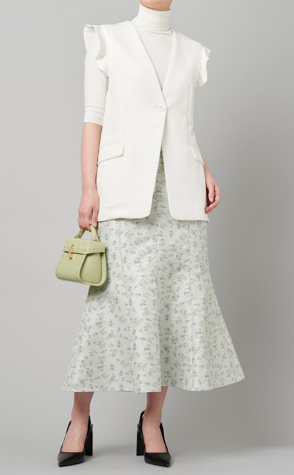 CELFORD｜フリルスリーブジレ