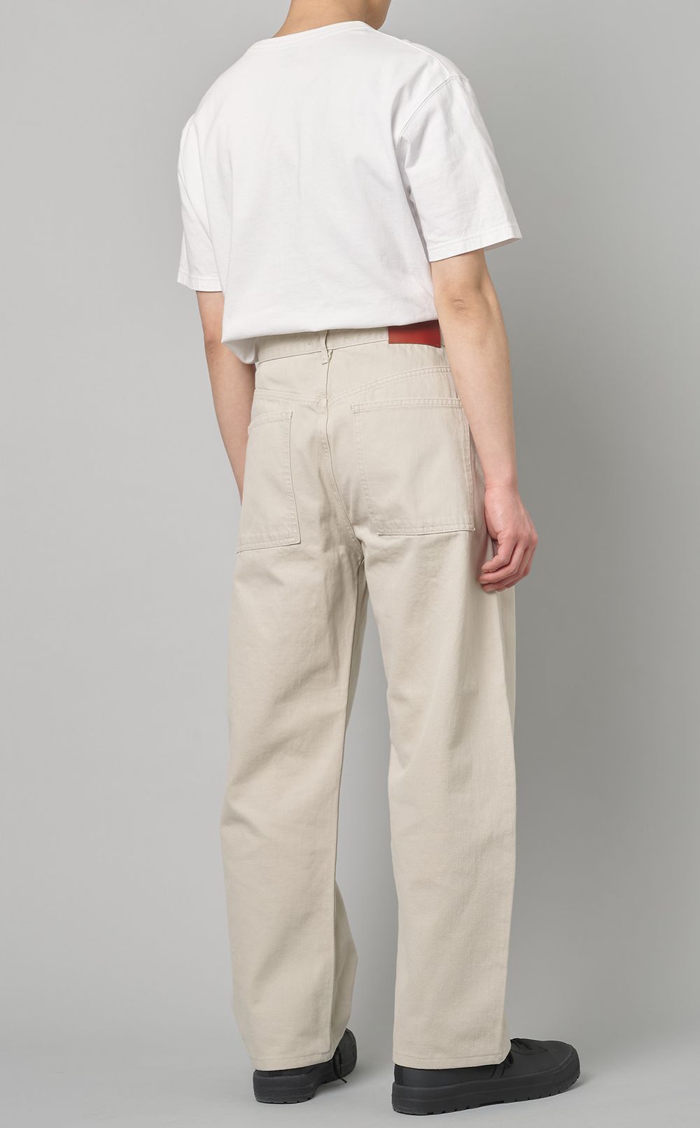 STUDIO NICHOLSON｜ガーメントダイデニムパンツ