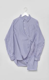 ANREALAGE｜ボールストライプシャツ