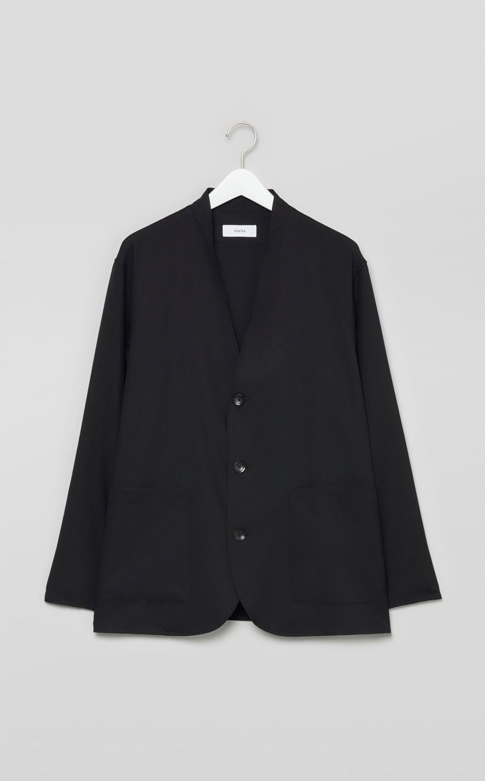 marka｜ラペルレスジャケット