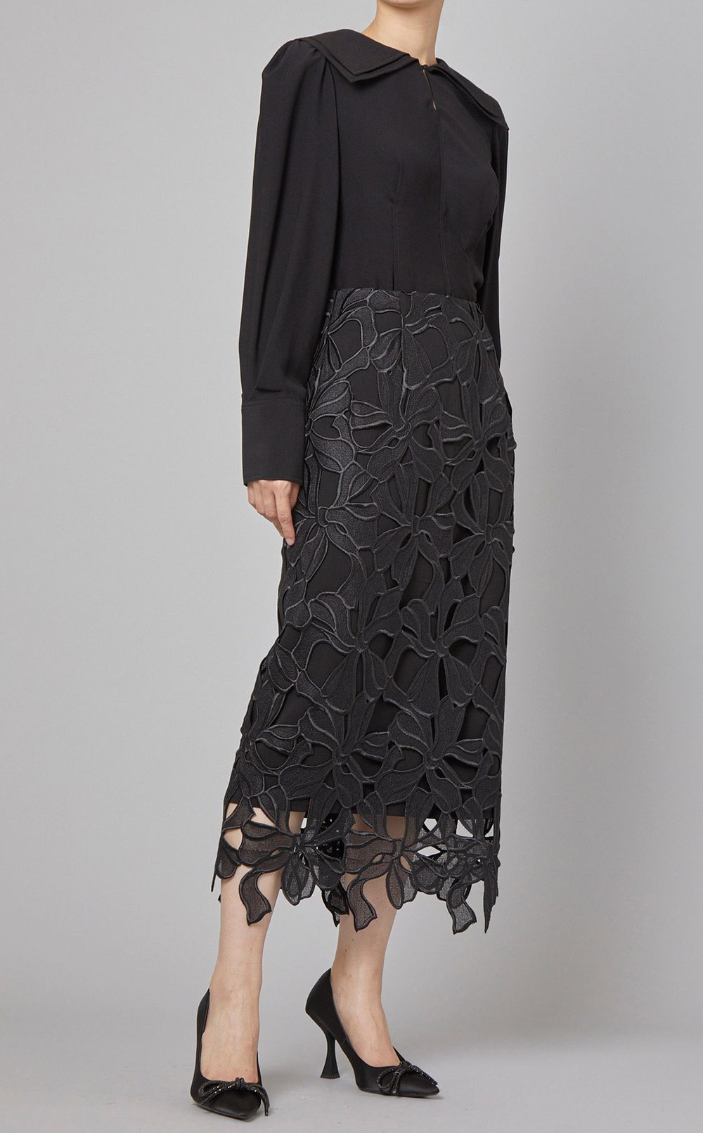 CELFORD｜リボンレーススカート