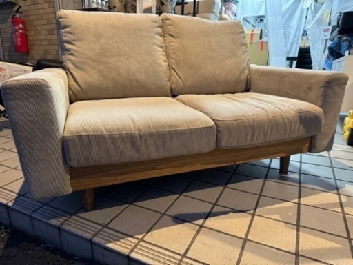 ☆11erik11☆HALO ベージュ レザー 2.5人掛けソファ HALO ベージュ