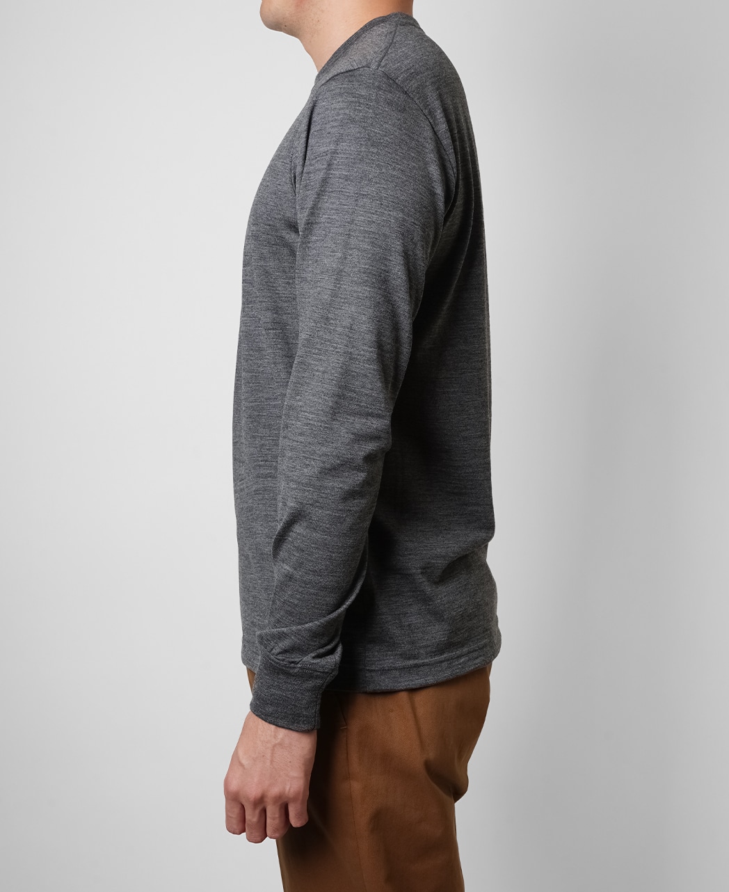 メリノウールTシャツ(M グレー系): メンズ｜メーカーズシャツ鎌倉 公式通販