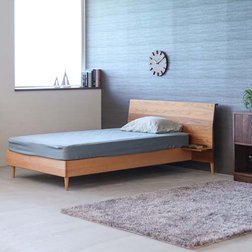 飛騨家具 hida 飛騨産業 月光 ハイバックベッド テーブル 国産家具